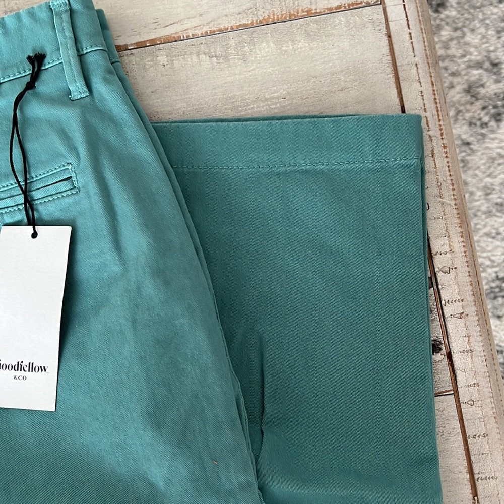NWT Men's Goodfellow & Co. Dusk Green Chino Pants - Picture 2 of 6